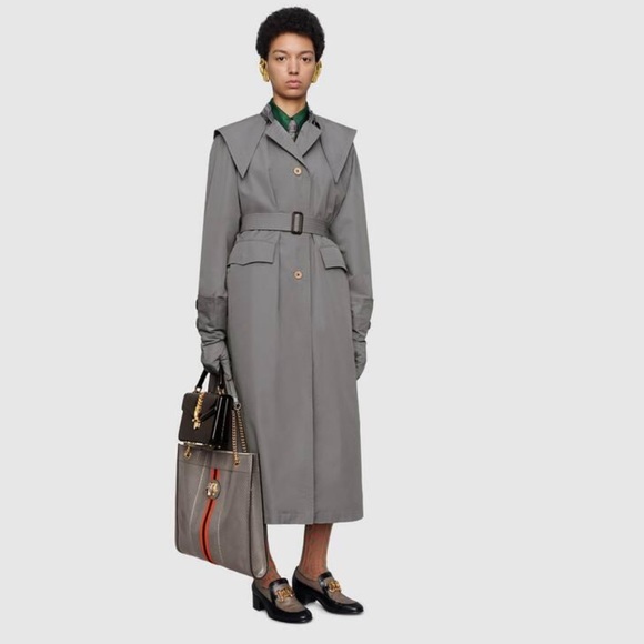 Gucci Jackets & Blazers - Gucci Gabardine coat with cape Brand new with retail store tag